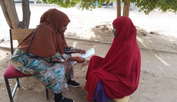 amina Amina using her voice to help other feel safe to sepak about TB.